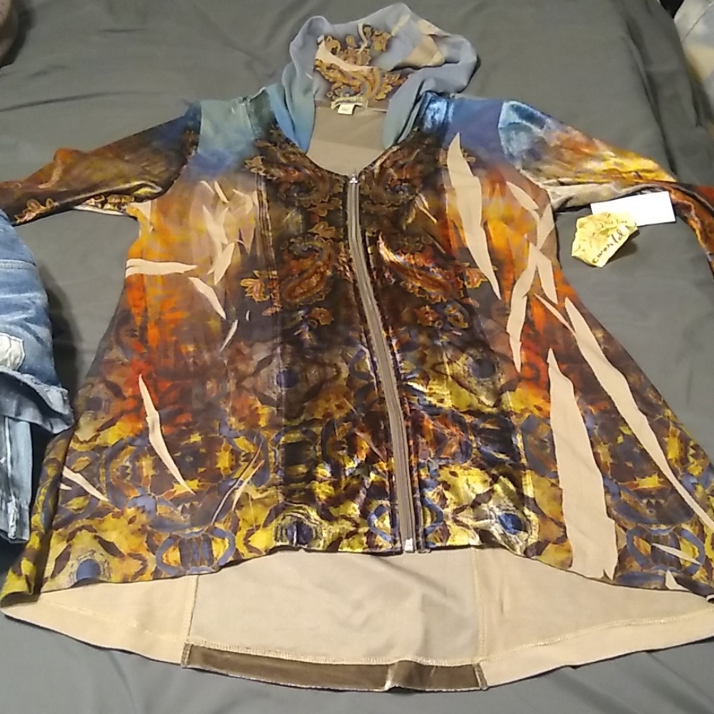 Hippie zip up